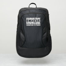 Knowledge is power white 01 - 22