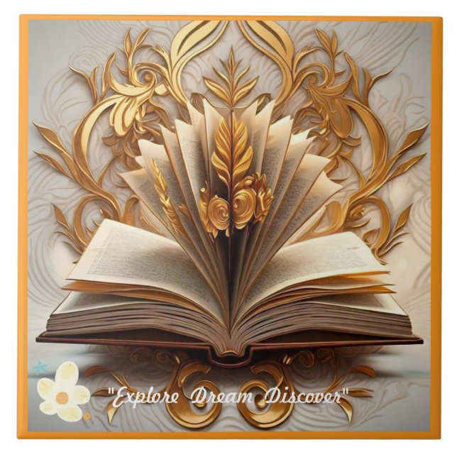 "Knowledge Quest" Tile (Front)