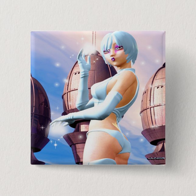 Known As Light 15 Cm Square Badge (Front)