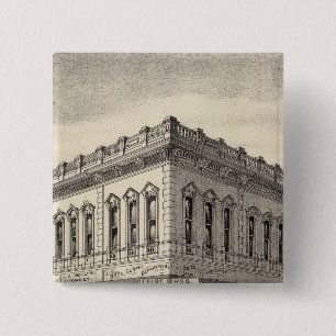 Knox block, San Jose 15 Cm Square Badge