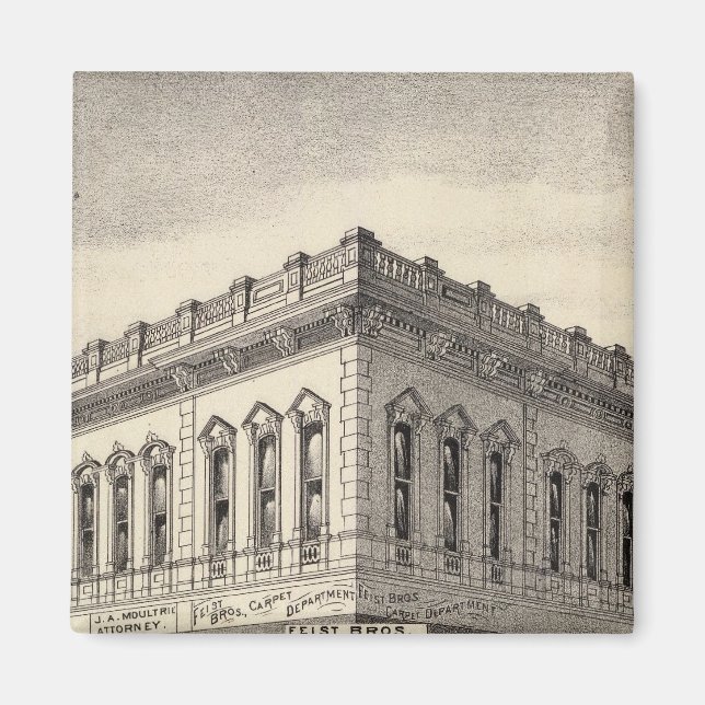 Knox block, San Jose Magnet (Front)