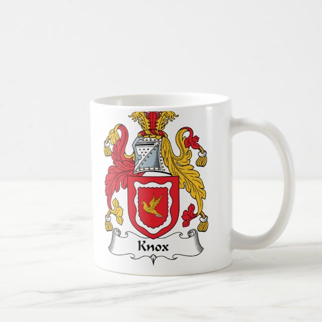Knox Family Crest Coffee Mug (Right)