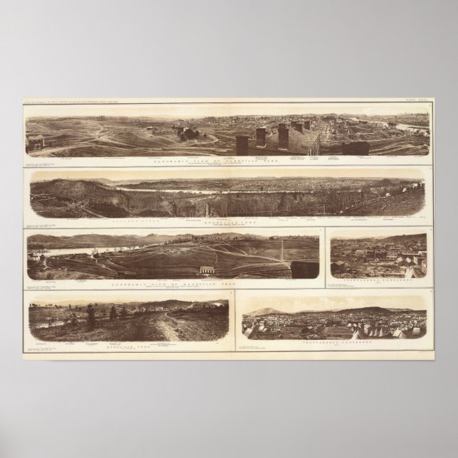 Knoxville, Chattanooga Poster (Front)