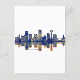 Knoxville Skyline Invitation Postcard