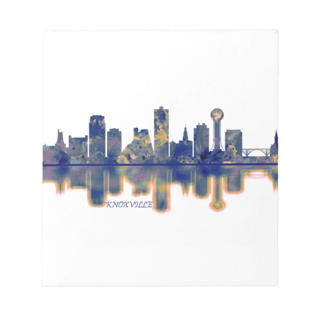 Knoxville Skyline Notepad (Front)