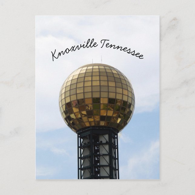 Knoxville Sunsphere Postcard (Front)