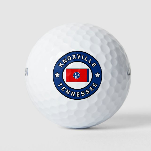 Knoxville Tennessee Golf Balls (Front)