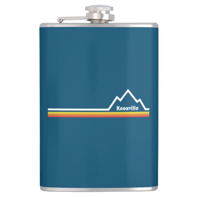 Knoxville, Tennessee Hip Flask (Front)