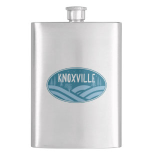 Knoxville Tennessee Outdoors Hip Flask