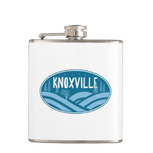 Knoxville Tennessee Outdoors Hip Flask