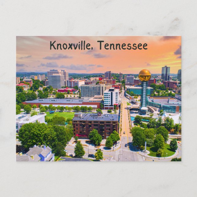 Knoxville Tennessee Postcard (Front)