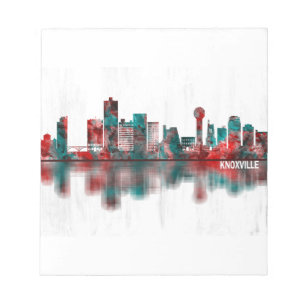 Knoxville Tennessee Skyline Notepad