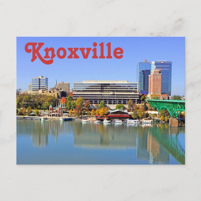 Knoxville, Tennessee, U.S.A. Postcard (Front)