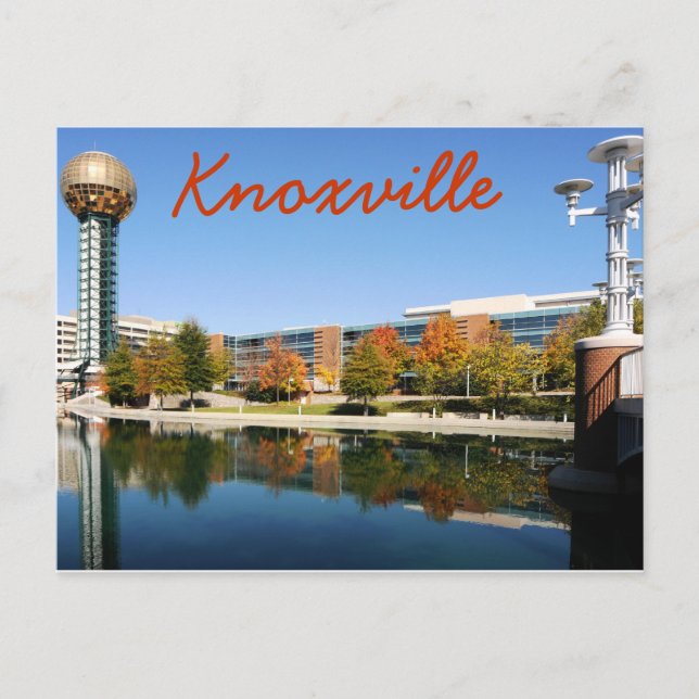 Knoxville, Tennessee, U.S.A. Postcard (Front)