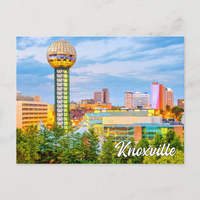 Knoxville, Tennessee, USA Postcard (Front)