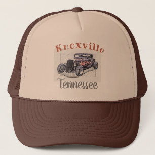 "Knoxville Tennessee" Vintage Hotrod Trucker Hat