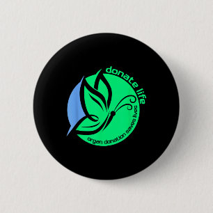Kns Transplant Gear Uni-adults Organ Donation Awar 6 Cm Round Badge
