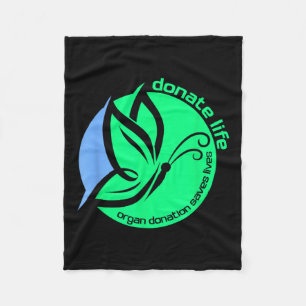 Kns Transplant Gear Uni-adults Organ Donation Awar Fleece Blanket