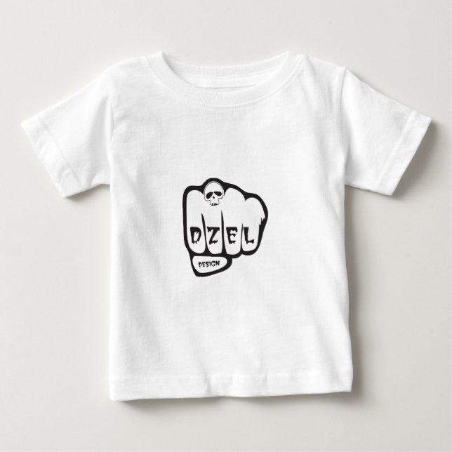 Knuckle Up Baby Tee (Front)