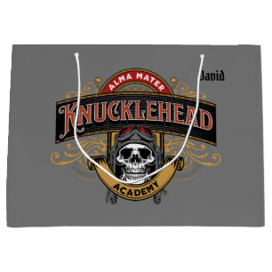 Knucklehead Academy Alma Mater   Large Gift Bag