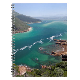 Knysna Lagoon, Garden Route, Western Cape Spiral Notebook