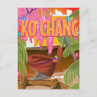 Ko Chang Thailand travel poster
