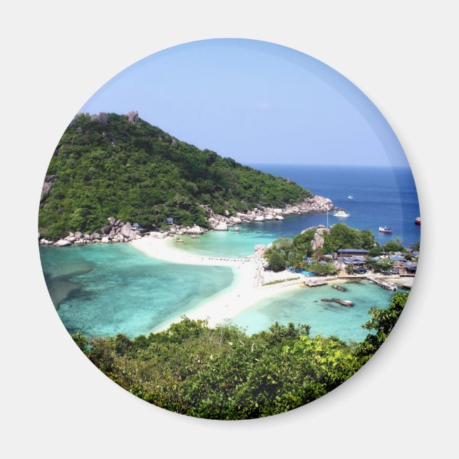 Ko Nang Yuan Island in Thailand Magnet (Front)