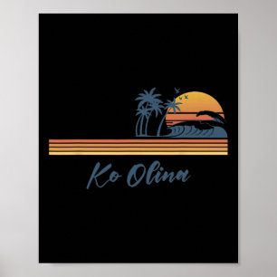 Ko Olina Beach Hawaii Family Matching Vacation Sum Poster