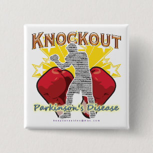 KO PD Boxer 15 Cm Square Badge