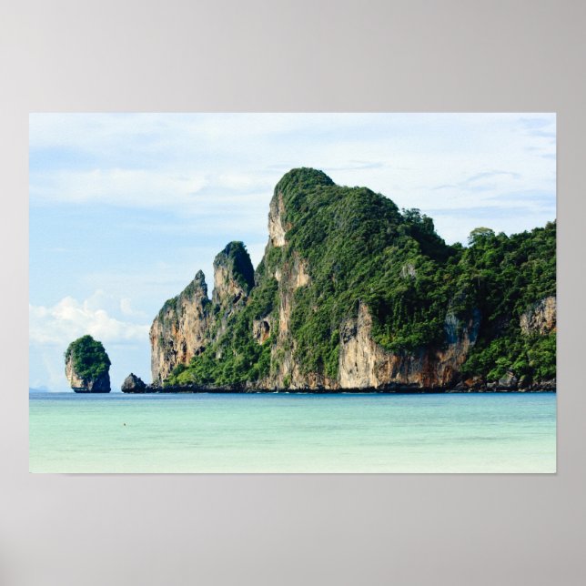 Ko Phi Phi Island on Andaman Sea, Krabi Poster (Front)