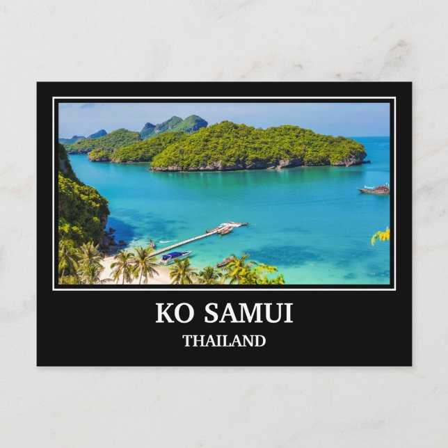 Ko Samui Thailand Postcard (Front)