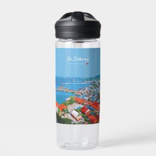 Ko Sichang, Thailand - Vibrant Harbour View CamelB Water Bottle