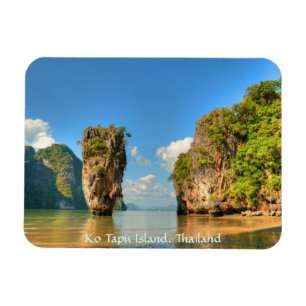 Ko Tapu island in Thailand Magnet