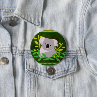 Koala 7.5 Cm Round Badge