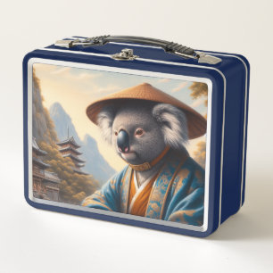 Koala Ancient Japan Metal Lunch Box
