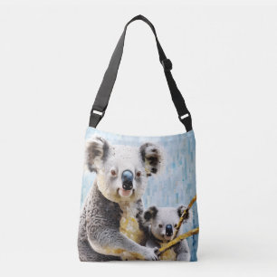 Koala Animal Art Decor Paint Mosaic Crossbody Bag