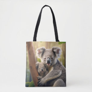 Koala Animal Wild Beauty Freedom Wilderness Nature Tote Bag