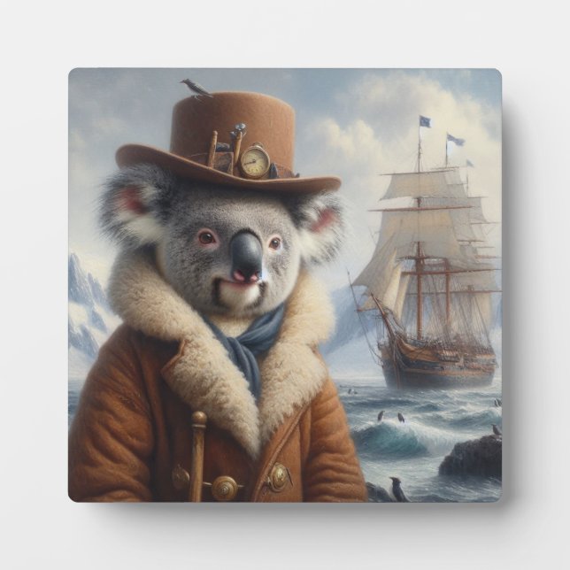 Koala Arctic Explorer Plaque (Front)