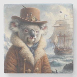 Koala Arctic Explorer Stone Coaster
