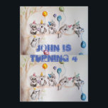 Koala Art Watercolour Boys Birthday Invitation<br><div class="desc">" Koala's Birthday Party" Art Watercolour Birthday Invitation. Designed from my original watercolour painting.</div>