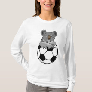 Koala at Soccer Sports T-Shirt