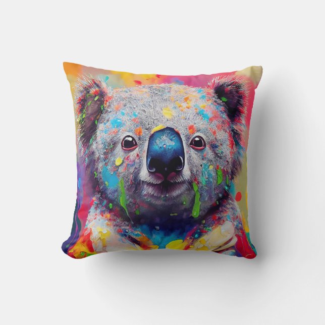 Koala Bear Animal Discovery Adventure Nature  Cushion (Front)