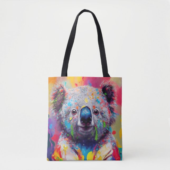 Koala Bear Animal Discovery Adventure Nature  Tote Bag (Front)
