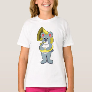 Koala bear at Music with Saxophone.PNG T-Shirt