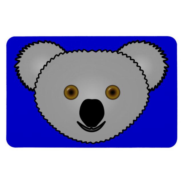 Koala Bear Aussi Safari Peace Love Nature Destiny Magnet (Horizontal)