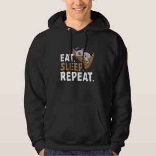 Koala Bear Australia Eat Sleep Repeat Koala Hoodie