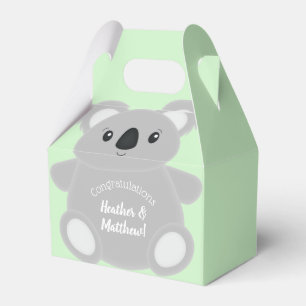 Koala Bear Baby Shower Favour Box