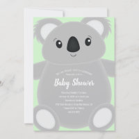 Koala Bear Baby Shower