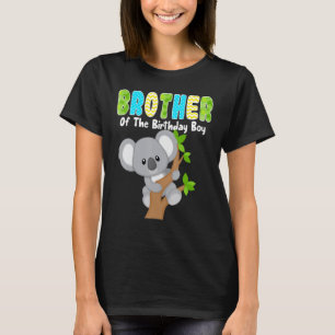 Koala Bear Birthday Brother Of The Birthday Boy Ko T-Shirt
