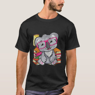 Koala Bear Book Reading Koala T-Shirt